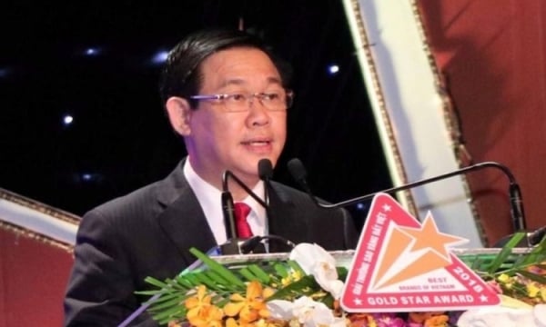 Phó Thủ tướng Vương Đình Huệ dự lễ trao giải Sao Vàng Đất Việt
